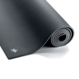 [geco66197] Yoga mat GECO, Anthracite, 66x185cm/6mm, Logo