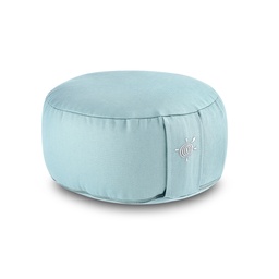 [rcz342] Round cushion, Glacier bay, 30x14cm, Zipper