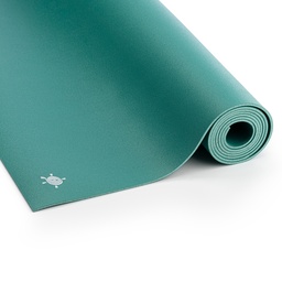 [gecl66262-200] Yoga mat GECO Lite, Lagoon, 66x200cm/4mm, Logo