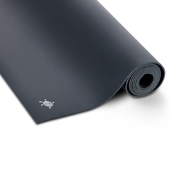 [gecl66197-200] Yoga mat GECO Lite, Anthracite, 66x200cm/4mm, Logo